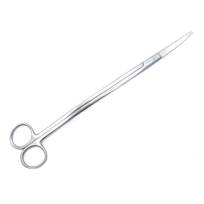 Ножницы для глубоких полостей с двойным изгибом, 300мм (н-130s)