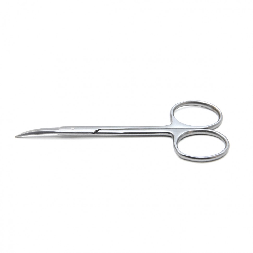 Ножницы глазные тупоконечные вертикально изогнутые 113 мм