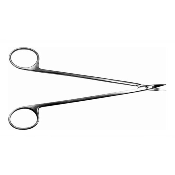 Ножницы остроконечные, вертик. изогнутые, 160 мм