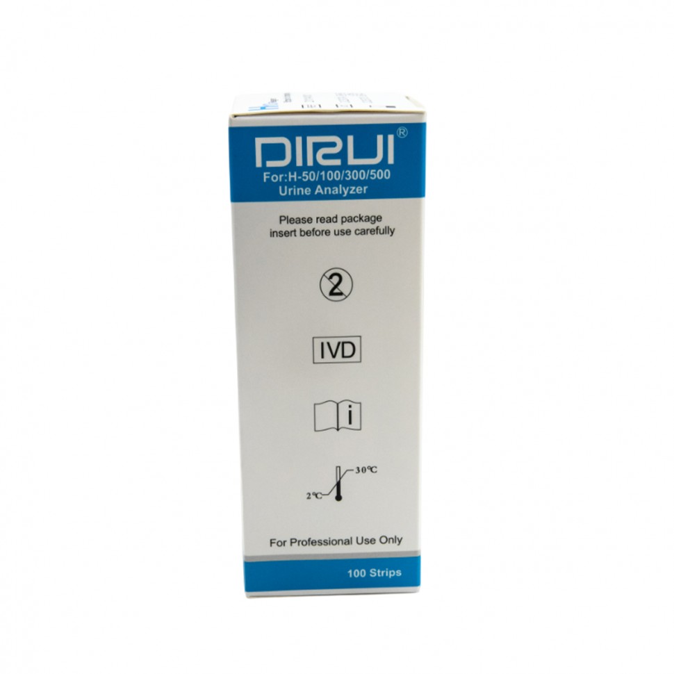 Тест-полоски Dirui H10, 100 шт./уп.