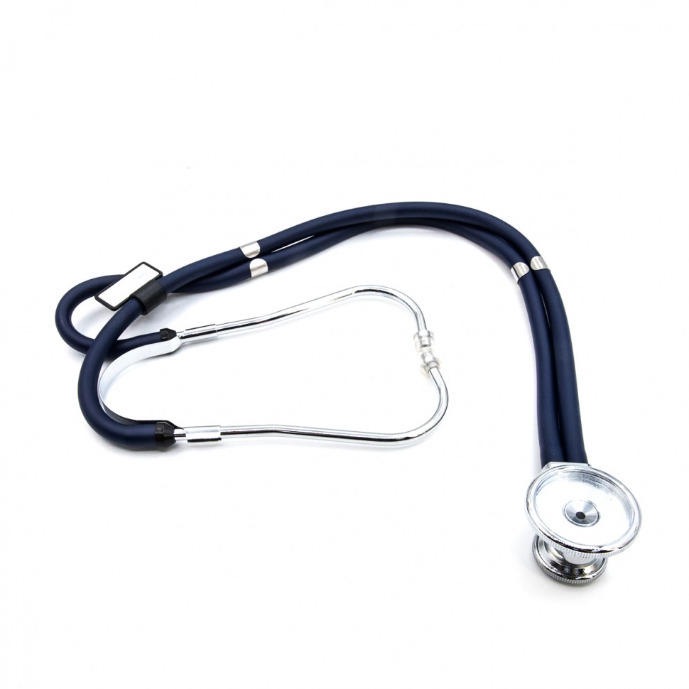 Медицинский стетоскоп Раппопорта 04-АМ602 ВU, синий, AMRUS