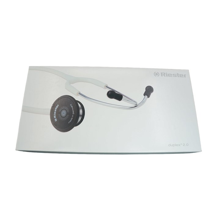 Duplex 2.0 стетоскоп, нержавеющая сталь синий, Riester