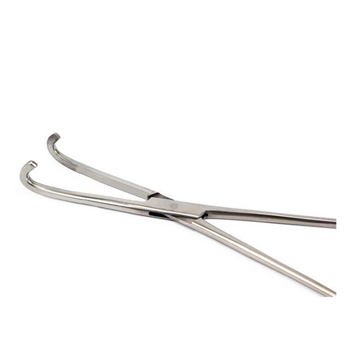 Зажим к/о для глубоких полостей, прямой, № 2, 225 мм