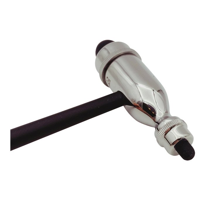 Неврологический молоточек ТРОМНЕР тяжелый 190г, с кисточкой, KaWe