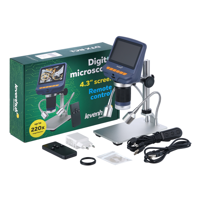Микроскоп с дистанционным управлением Levenhuk DTX RC1