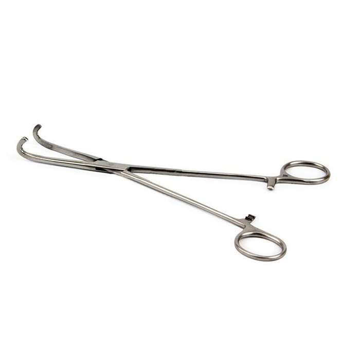 Зажим к/о для глубоких полостей, прямой, № 2, 225 мм