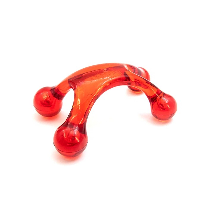 Массажёр «Лапонька-4» гладкий на четырёх массажных элементах