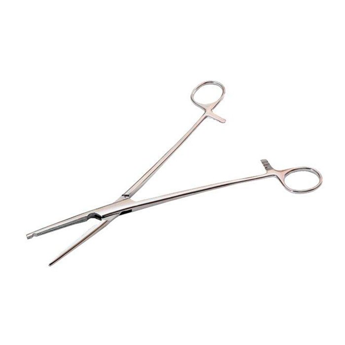 Зажим жесткий для влагалищных операций, прямой 220 мм Surgiwell