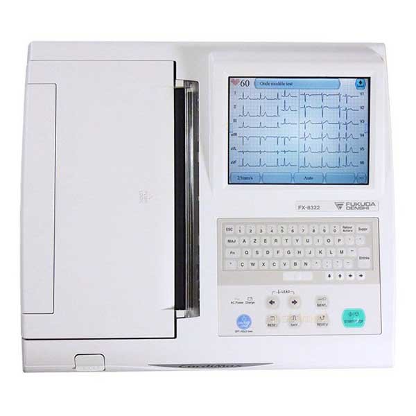 Двенадцатиканальный кардиограф Fukuda Denshi CardiMax FX-8322 с экраном