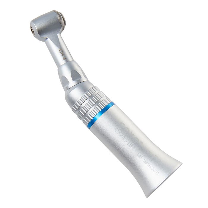 CX245-1B - угловой наконечник с кнопочным зажимом, 1:1, Coxo