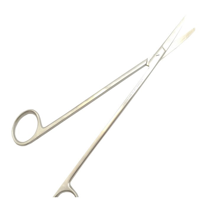 Ножницы сосудистые вертикально-изогнутые