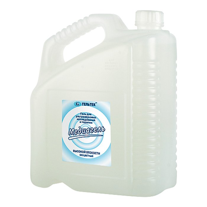 Гель для УЗИ "МЕДИАГЕЛЬ" 5,0 кг высокой вязкости, бесцветный