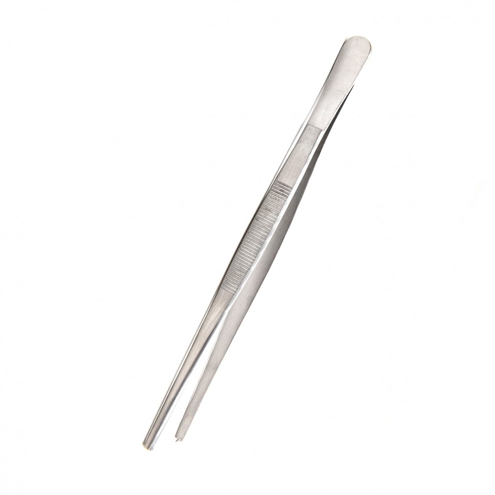 Пинцет хирургический,зубчатый,стандартный,соотношение зубцов 1:2   180мм