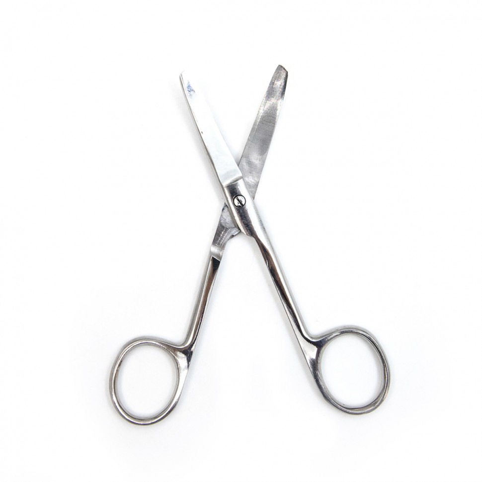 Ножницы медицинские твердосплавные, вертикально-изогнутые, тупоконечные 140 мм, Surgiwell