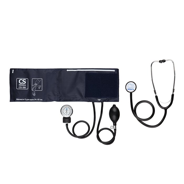 Механический тонометр CS Меdica CS-106 (с фонендоскопом)