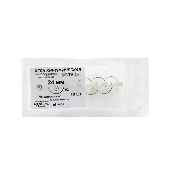 Игла колющая Ø0,68х24 мм, 1/2 Mani