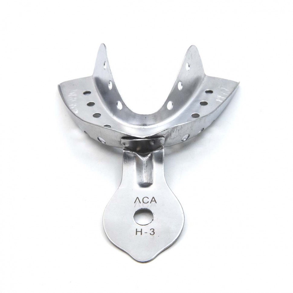 Ложка оттискная стоматологическая для нижней челюсти № 3. Surgiwell