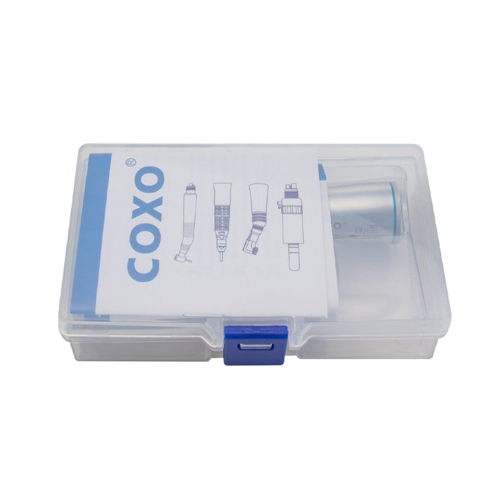 Coxo CX245-2A - прямой наконечник с фиброоптикой, с внутренней подачей охлаждения