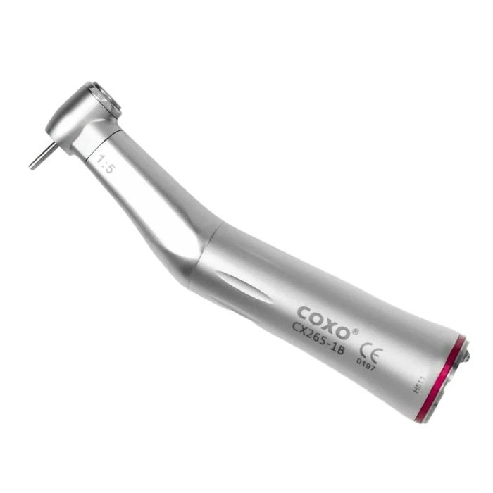 CX265-1В - угловой наконечник с фиброоптикой, Coxo