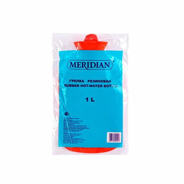 Грелка резиновая «Meridian» 1 л