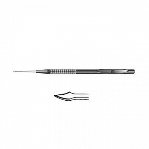 Скребок-копьё для удаления инородных тел роговицы пикообразная