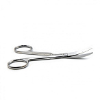 Ножницы тупоконечные вертикально-изогнутые, 140 мм, Surgiwell