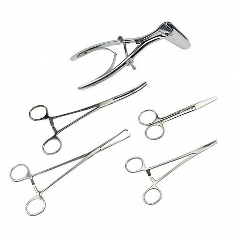Набор инструментов хирургических поликлинический (для амбулаторного проктологического кабинета)
