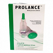 Ланцеты Prolance Normal Flow для капиллярного забора крови, глубина прокола 1,8 мм, зеленые, 20 шт./упак