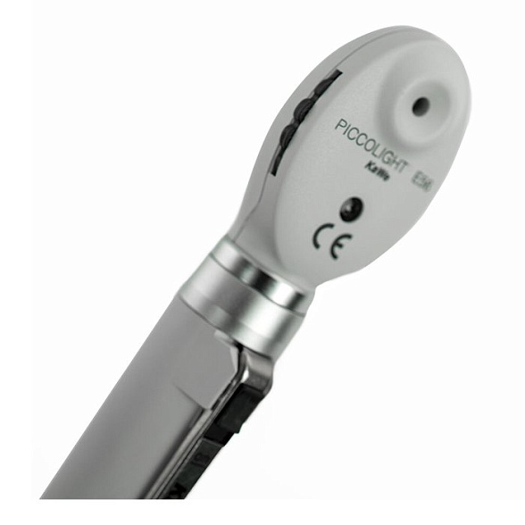 Офтальмоскоп Пикколайт E56 серый, EU-версия, зеленый фильтр, KaWe