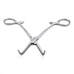Зажим артериальный по Микстеру-О Шаугнези горизонтально-изогнутый, 180 мм