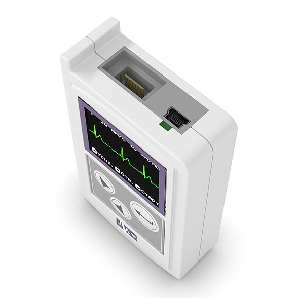 Холтеровский монитор ЭКГ КРН-01 с регистрацией 3 и 12 отведений и с программой SHS-24