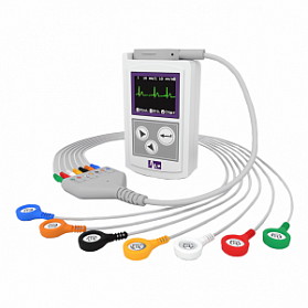 Холтеровский Монитор ЭКГ КРН-01 (N1010) с регистрацией 3 и 12 отведений БЕЗ ПО