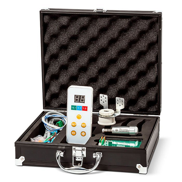 STAR 400EM U2 PLUS - встраиваемый бесщеточный электрический микромотор, с фиброоптикой, в комплекте с блоком управления и шлангом, Mercury