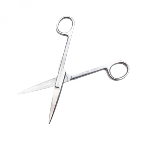 Ножницы хирургические, остроконечные, прямые, 15.5 см, Surgicon