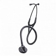 Стетоскоп Master Cardiology, 3М Littmann (чёрная, головка и оголовье цвета латунь)