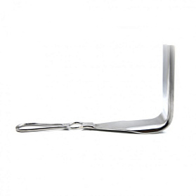 Зеркало медицинское по Дуайену №4.(118х45) длина 225мм. Surgiwell