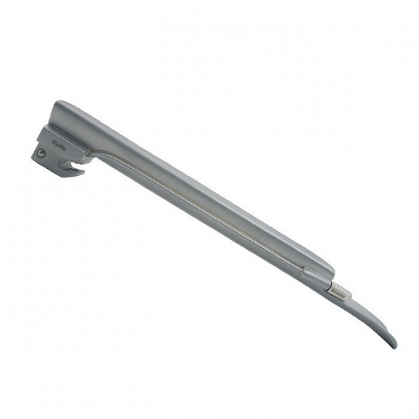 Ларингоскоп с набором клинков Miller (№ 00, 0, 1, 2, 3, 4) на батарейках, лампочка вакумная, прямой клинок, без сумочки