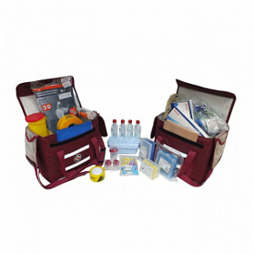 Укладка эпидемиологическая универсальная для забора материала от людей и из объектов окружающей среды для исследования на особо опасные инфекционные болезни УК-5М (малая)