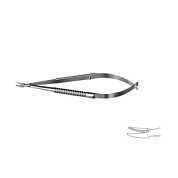 Иглодержатель по Барракеру, изогнутый 115 мм H-2103 ПТО Медтехника