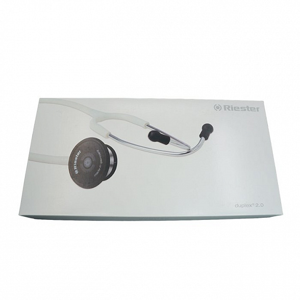 Duplex 2.0 Neonatal стетоскоп для новорожденных, нержавеющая сталь зеленый, Riester