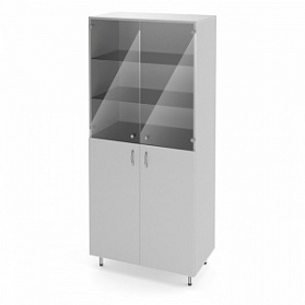 Двухсекционный шкаф для документов НВ-800 ШД