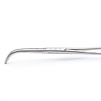 Зажим артериальный по Микстеру-О Шаугнези горизонтально-изогнутый, 180 мм