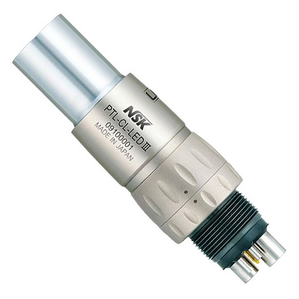 PTL-CL-LED III - быстросъемный переходник с оптикой и с регулятором объема подачи воды, NSK Nakanishi