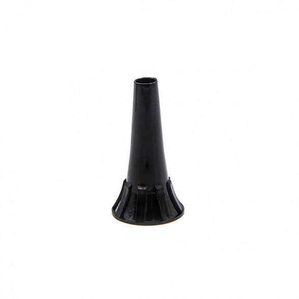 Одноразовая ушная воронка 5 мм, 100 шт./уп. черная для отоскопов e-scope, ri-scope® L1/L2 Riester