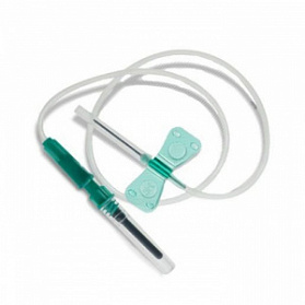 Игла-бабочка Wuzhou с луер-адаптером 23Gх3/4" 190 мм