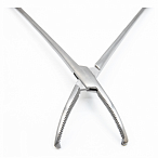 Зажим вагинальный, по Вертгейму, 23 см