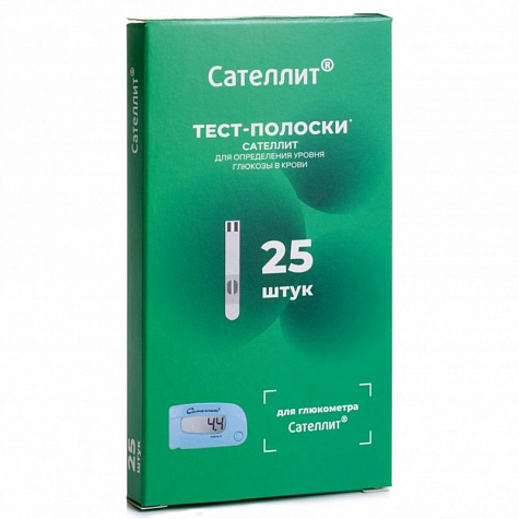 Тест-полоски "Элта Сателлит" №25