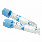 Вакуумные пробирки Improvacuter с цитратом натрия 3,8%, голубые, 8,1 мл, 16х100 мм (уп. 50шт) 634812212
