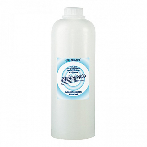 Гель для УЗИ "МЕДИАГЕЛЬ" 1,0 кг высокой вязкости, бесцветный