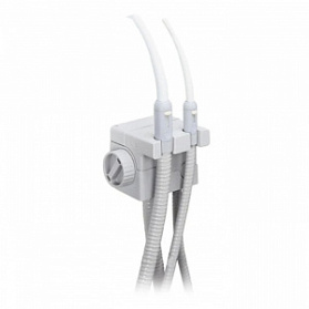 Блок ассистента - держатель наконечников слюноотсоса и пылесоса со шлангами и аксессуарами в комплекте, Cattani